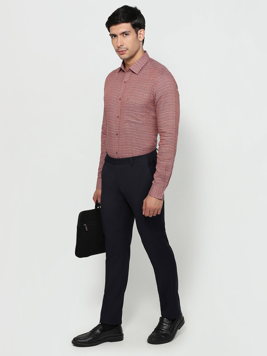 Raymond Red Casual Shirt