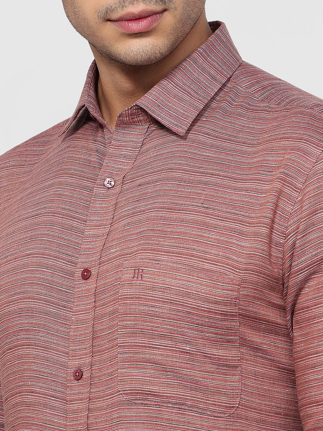 Raymond Red Casual Shirt