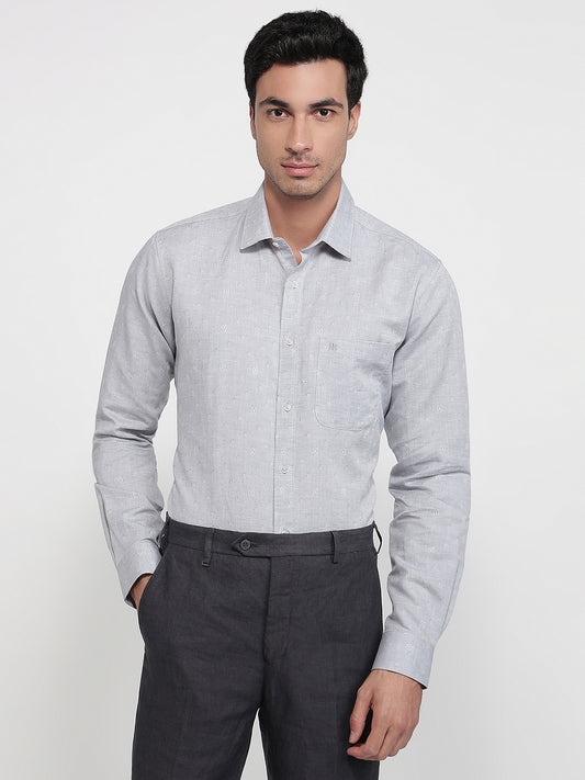 Raymond Grey Casual Shirt