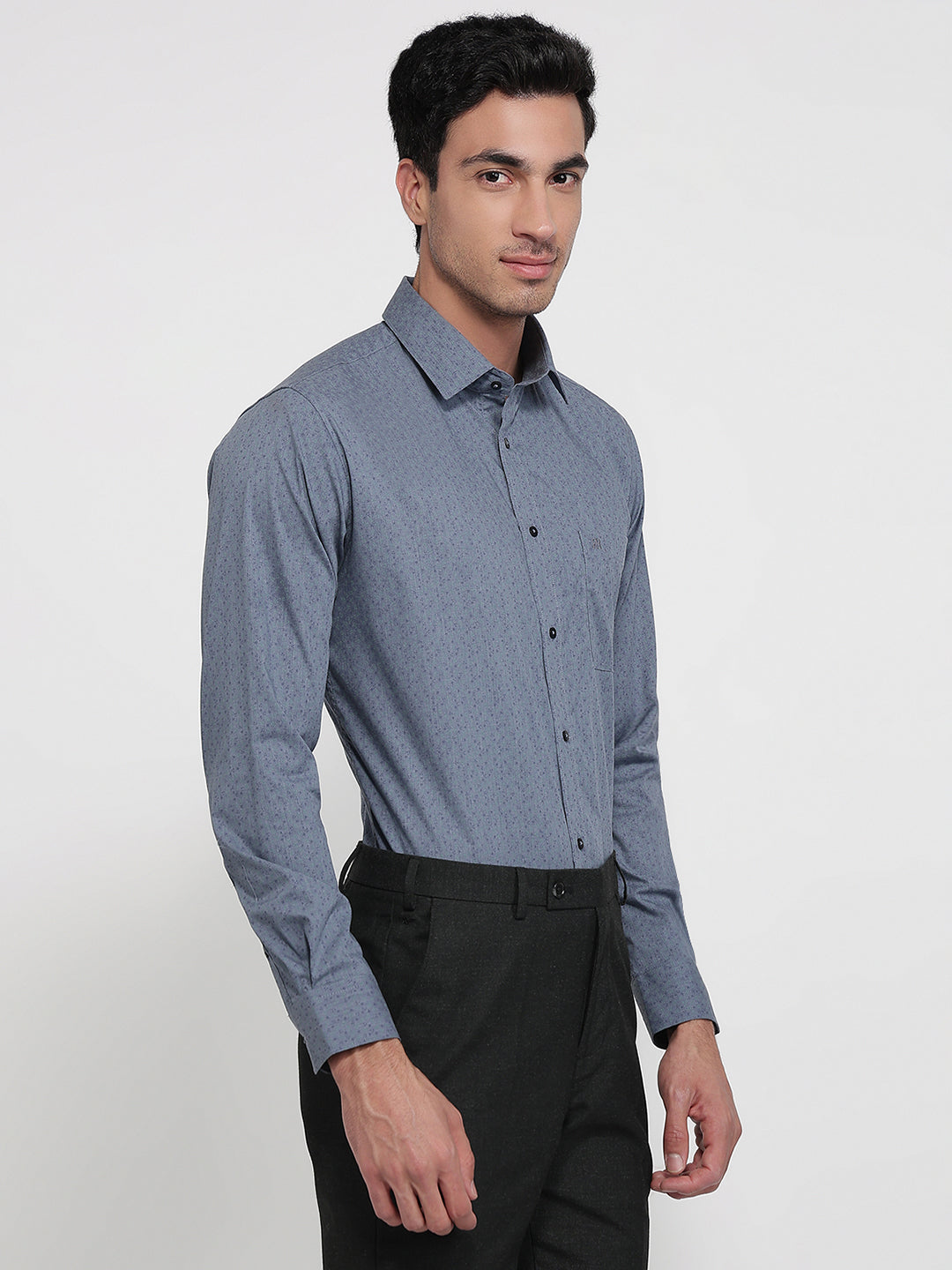 Raymond Blue Casual Shirt