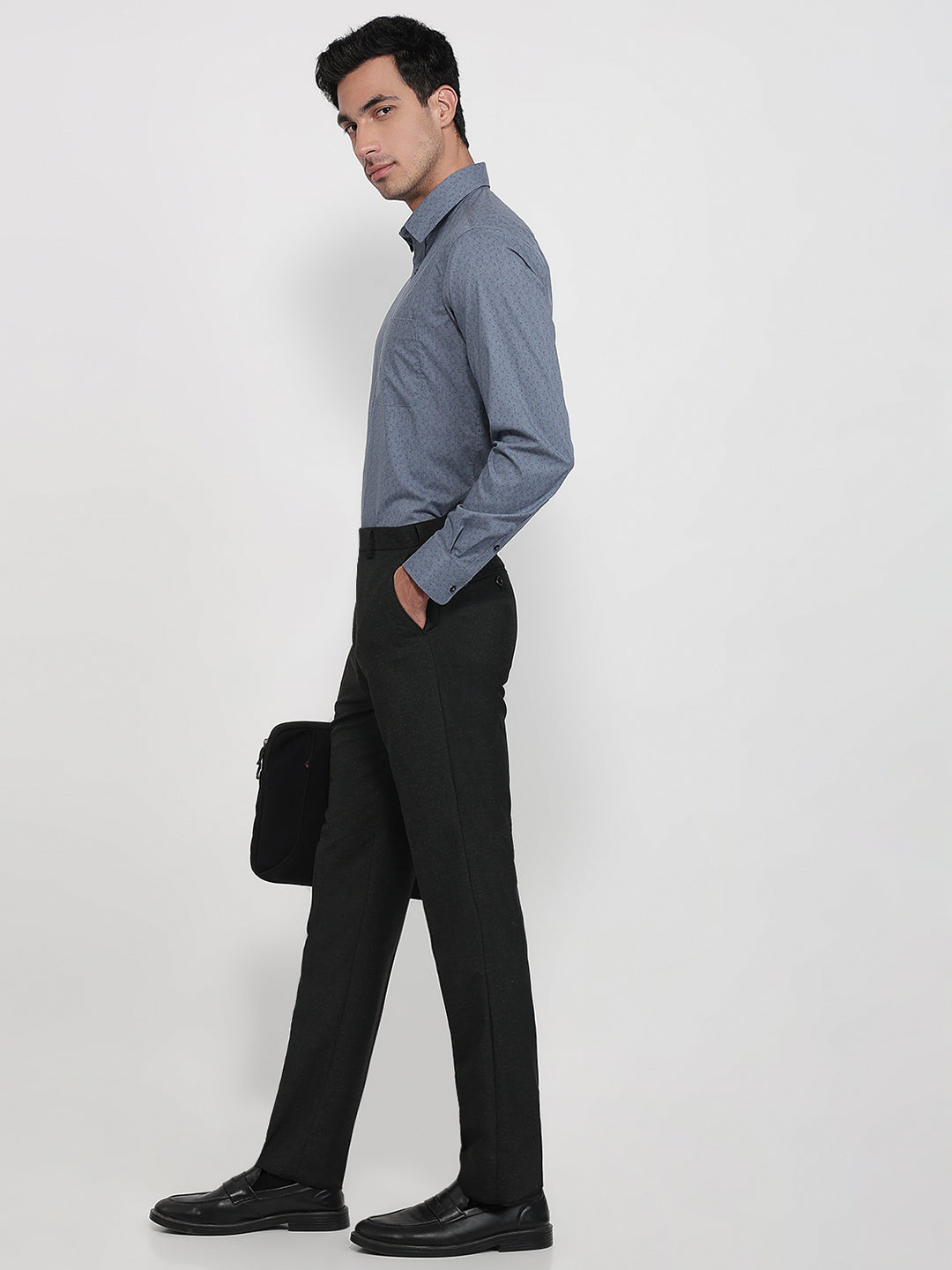 Raymond Blue Casual Shirt