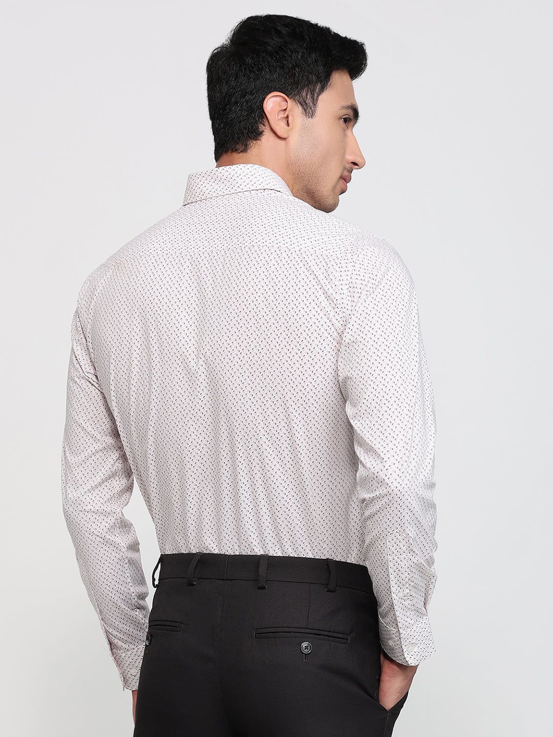Raymond White Casual Shirt