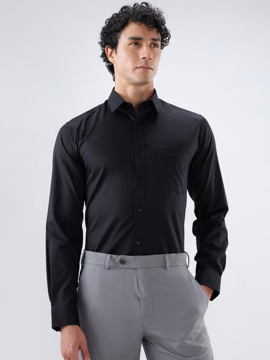 Raymond Black Casual Shirt