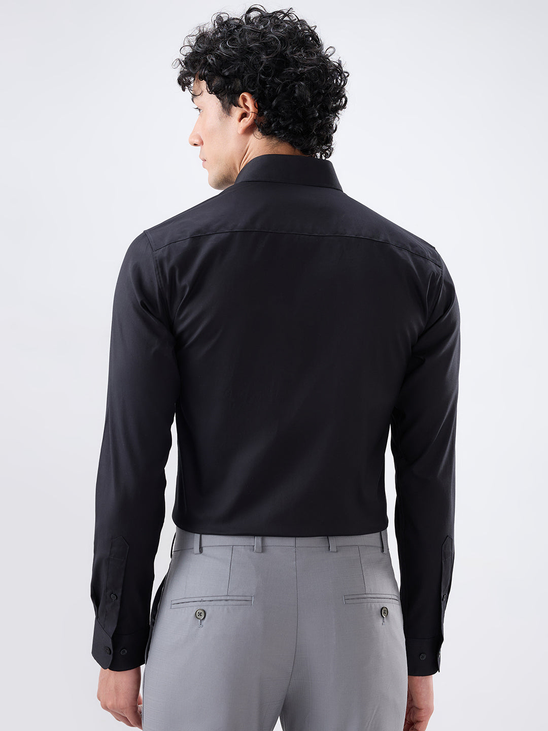 Raymond Black Casual Shirt