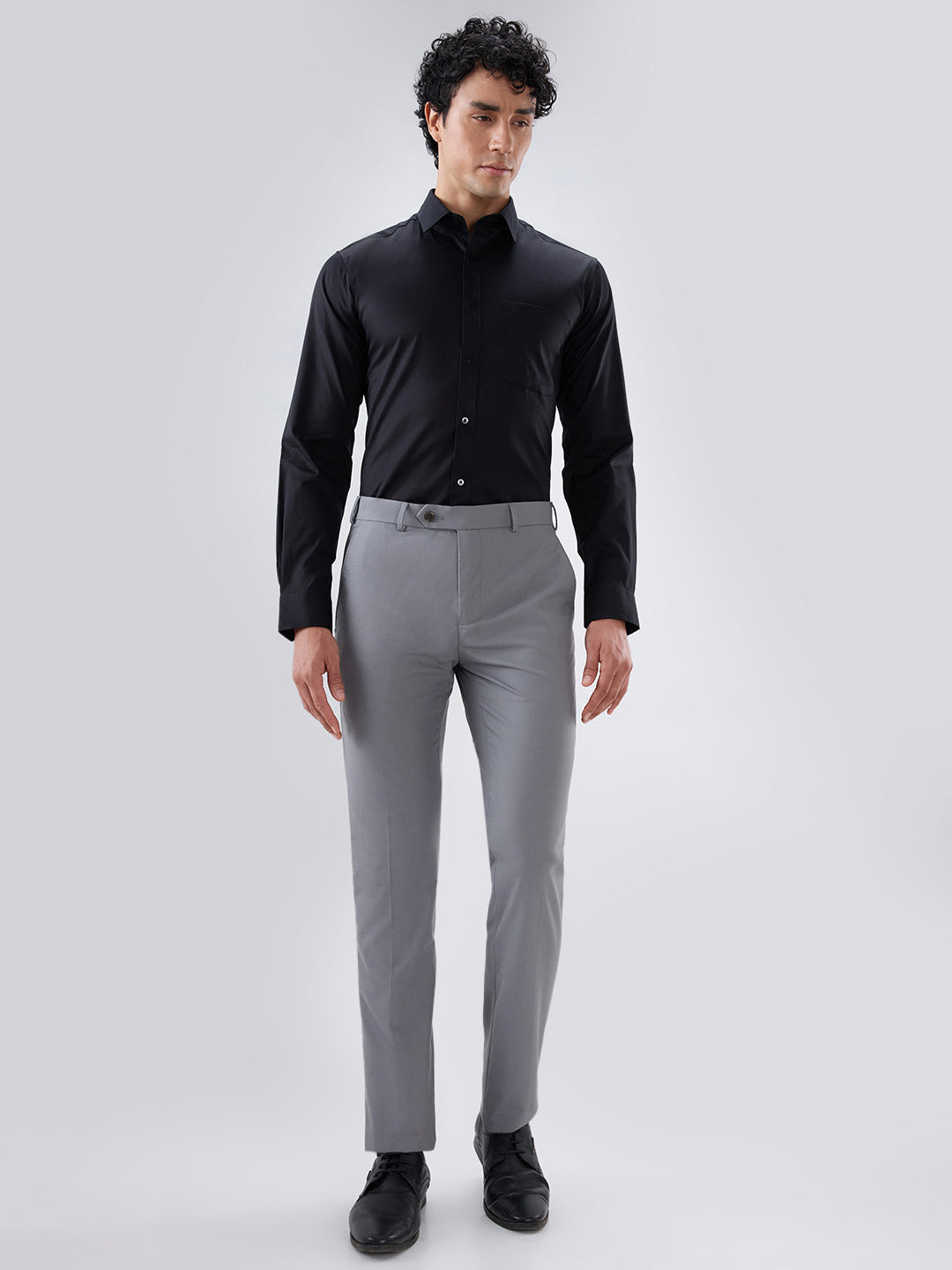 Raymond Black Casual Shirt
