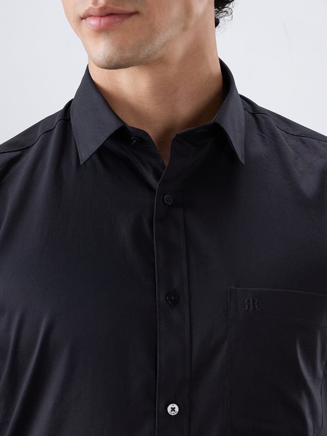 Raymond Black Casual Shirt