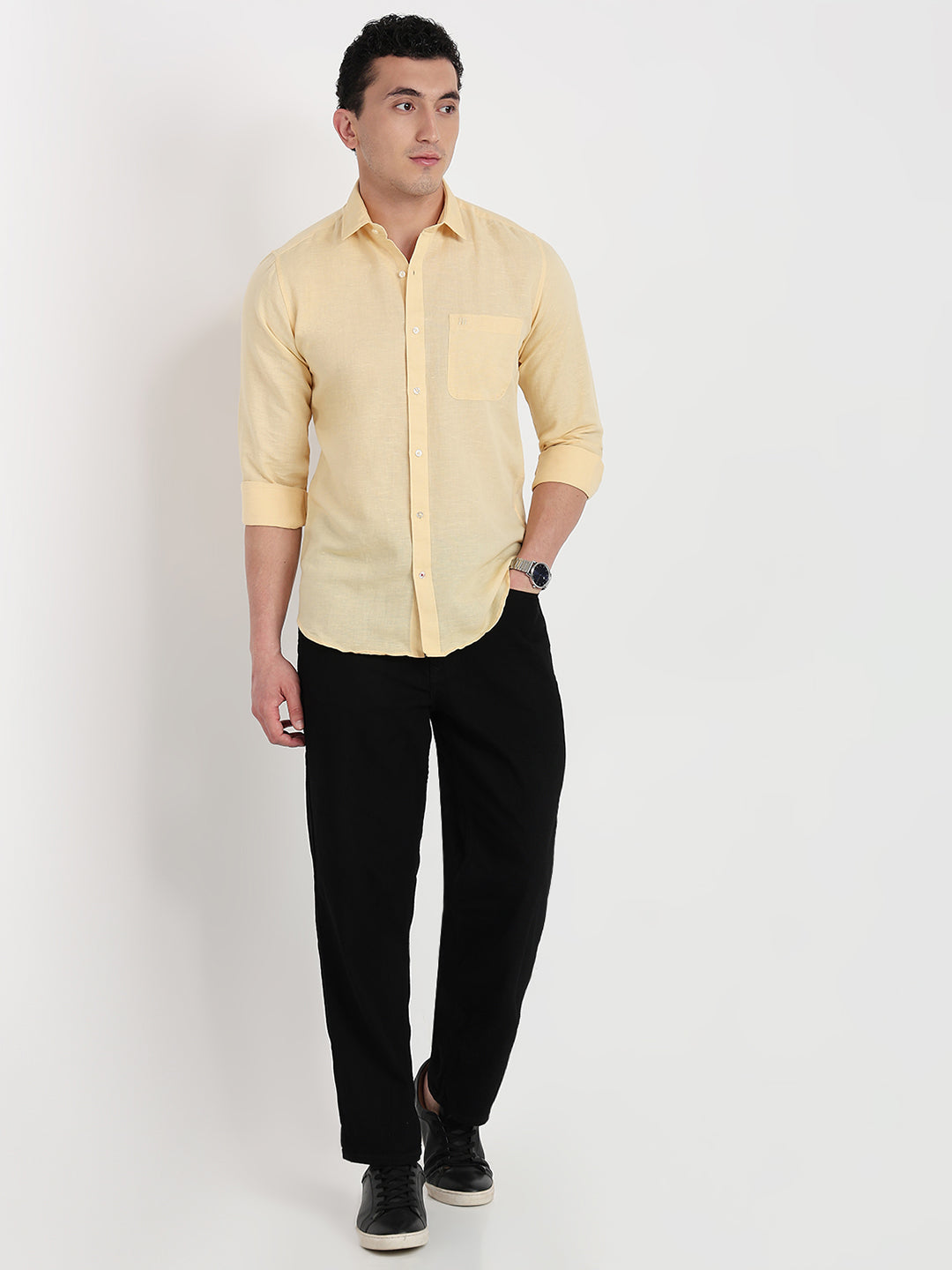 Raymond Yellow Shirt 