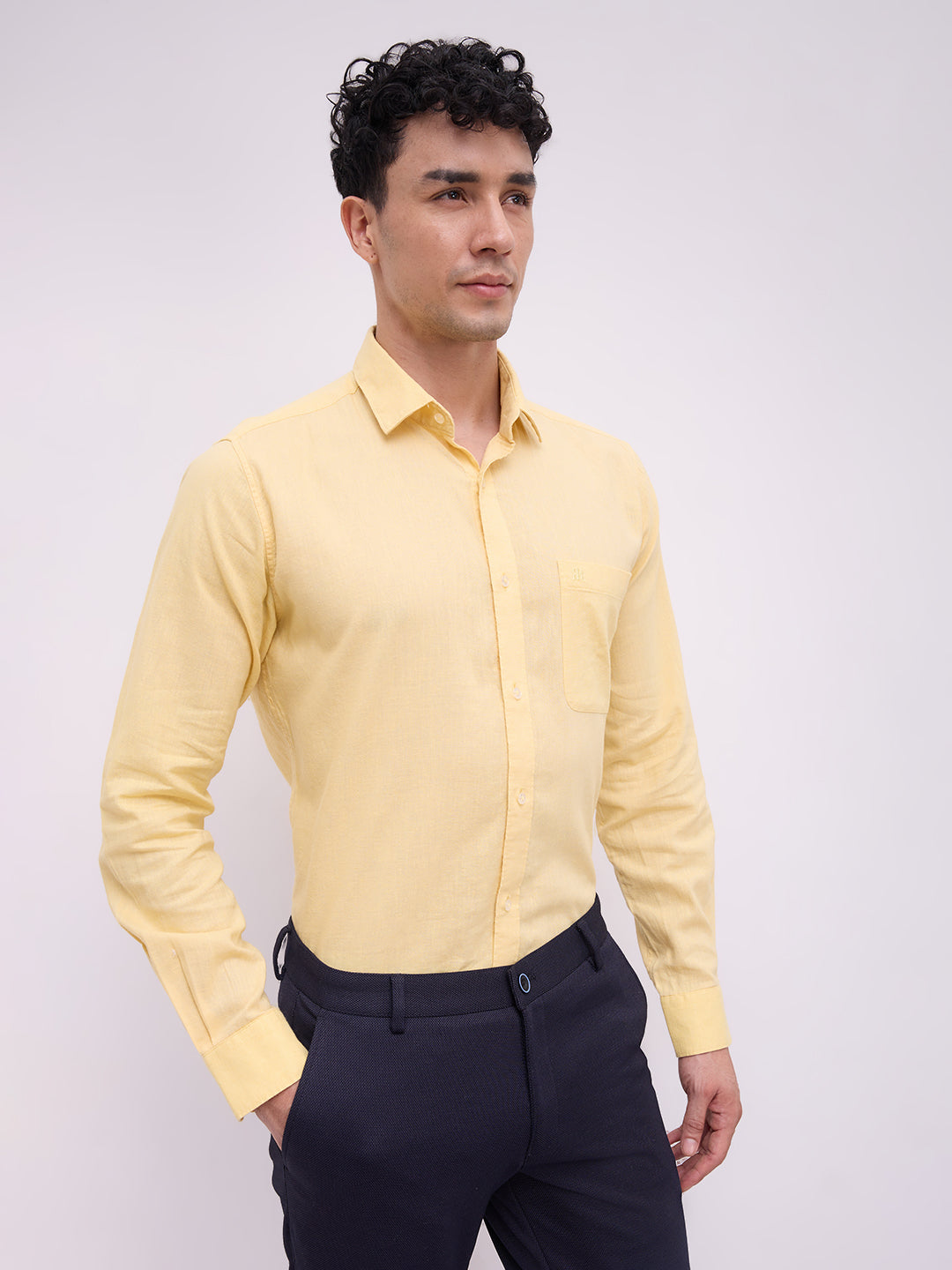 Raymond Yellow Shirt 