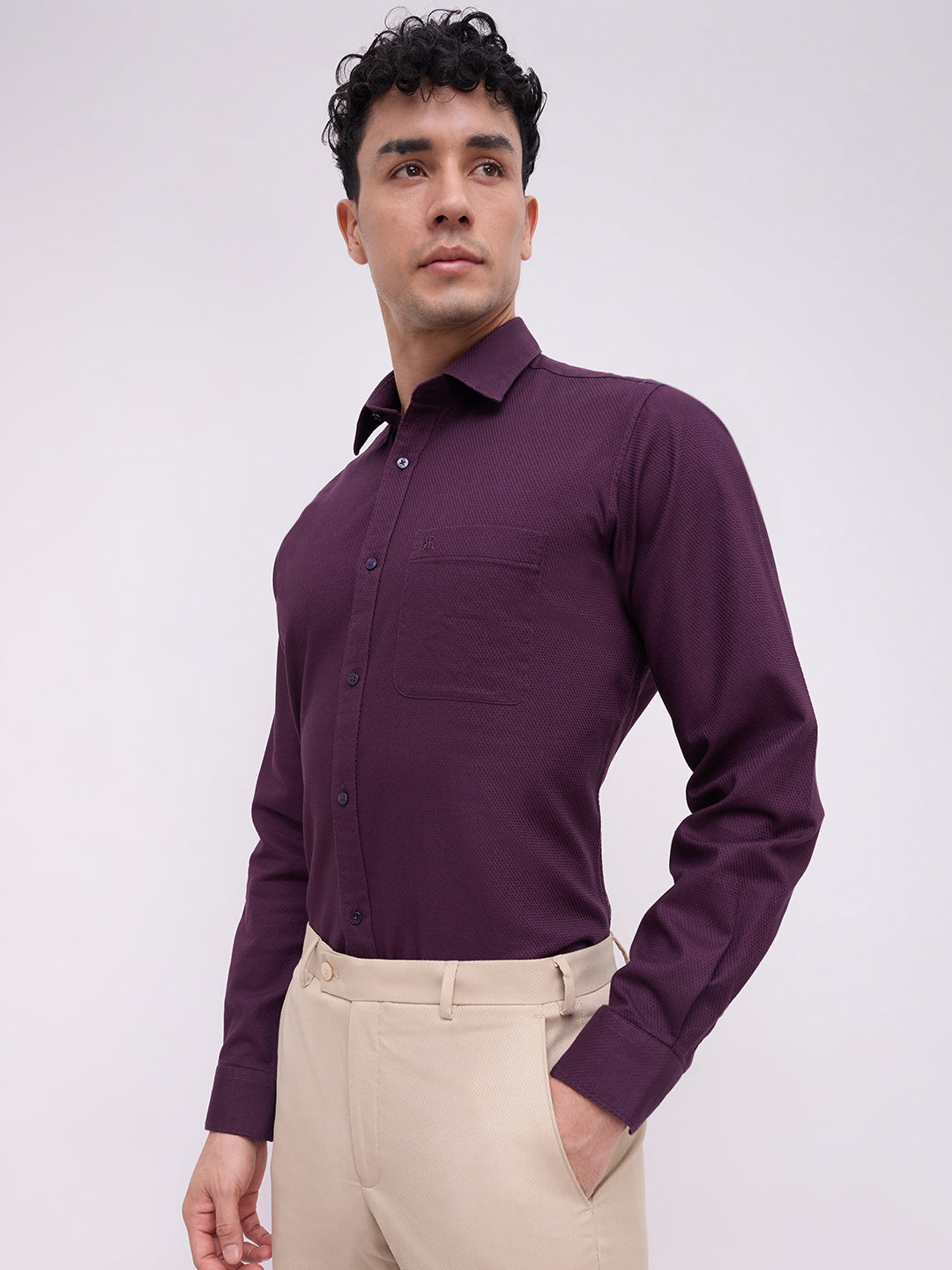 Raymond Violet Shirt 