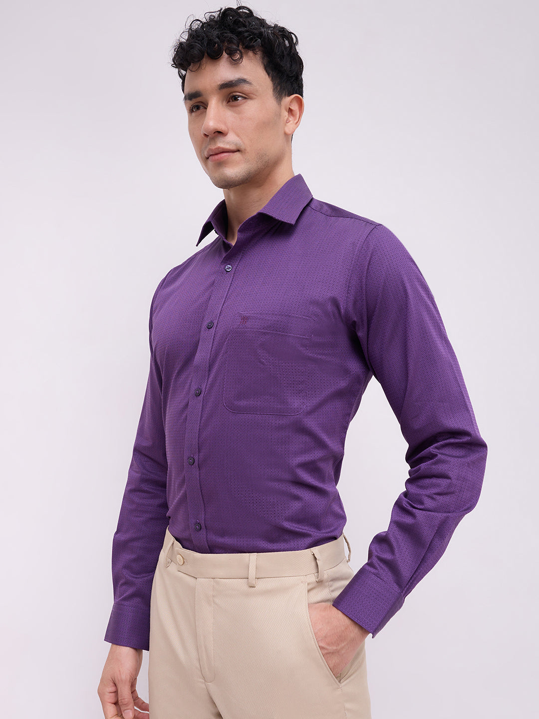 Raymond Violet Shirt 