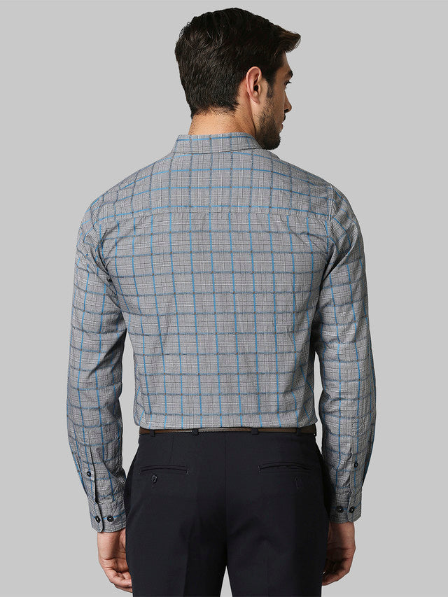 Raymond Grey Casual Shirt 