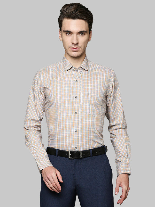 Raymond Orange Casual Shirt 