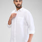 Raymond White Casual Shirt 