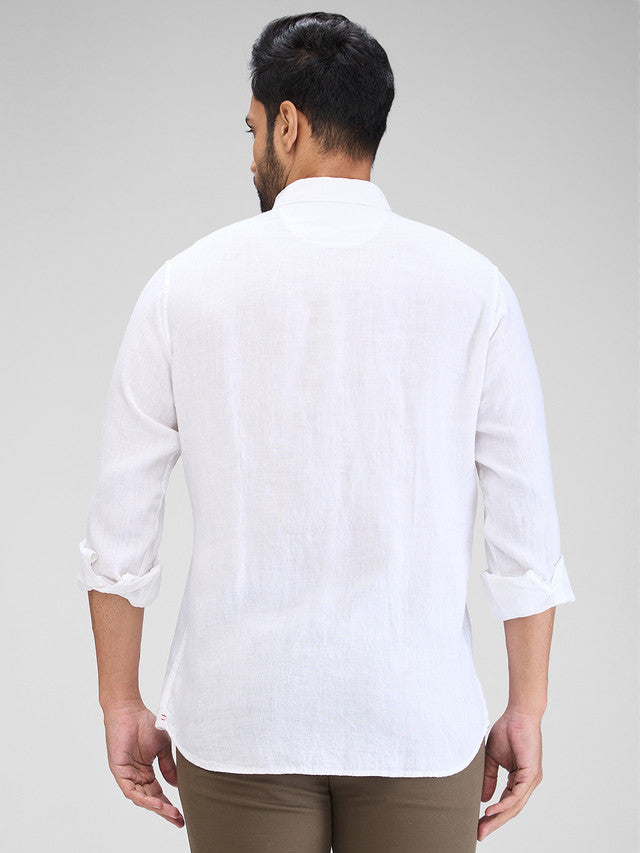 Raymond White Casual Shirt 