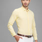 Raymond Yellow Casual Shirt 