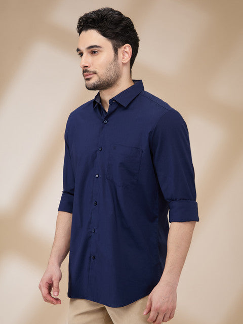 Raymond Blue Casual Shirts