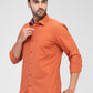 Raymond Orange Casual Shirts