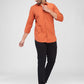 Raymond Orange Casual Shirts