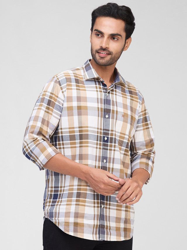 Raymond Brown Casual Shirt