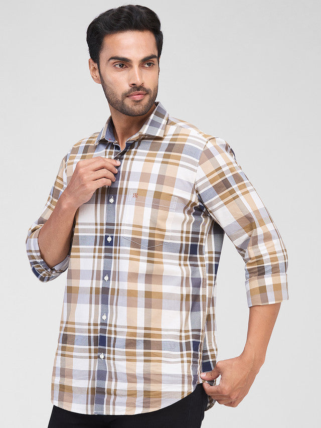 Raymond Brown Casual Shirt