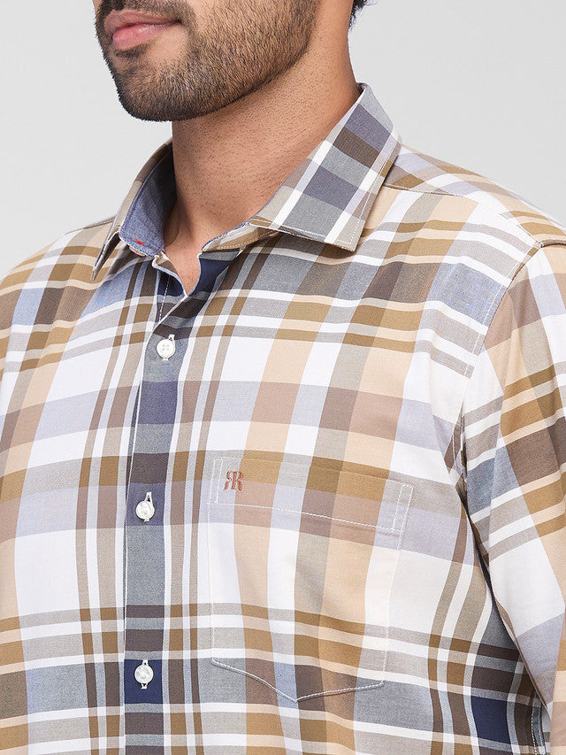 Raymond Brown Casual Shirt