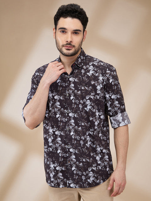 Raymond Black Casual Shirts