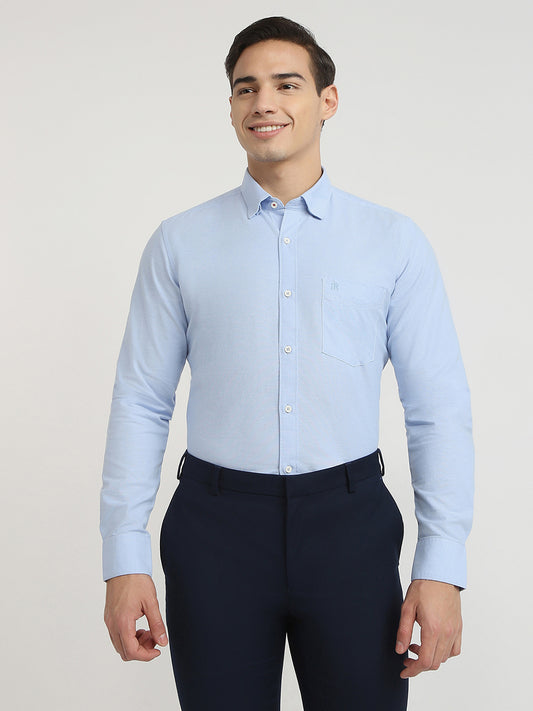 Raymond Blue Casual Shirt 