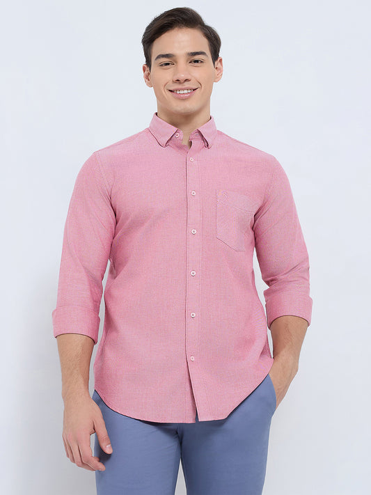 Raymond Red Casual Shirt 