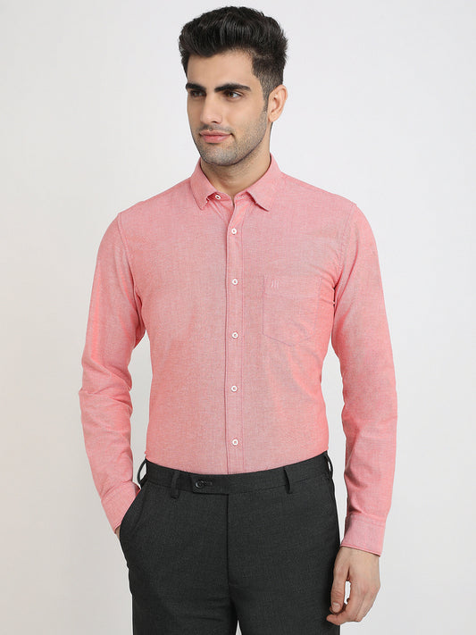 Raymond Red Casual Shirt 
