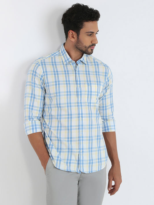 Raymond Blue Casual Shirt 