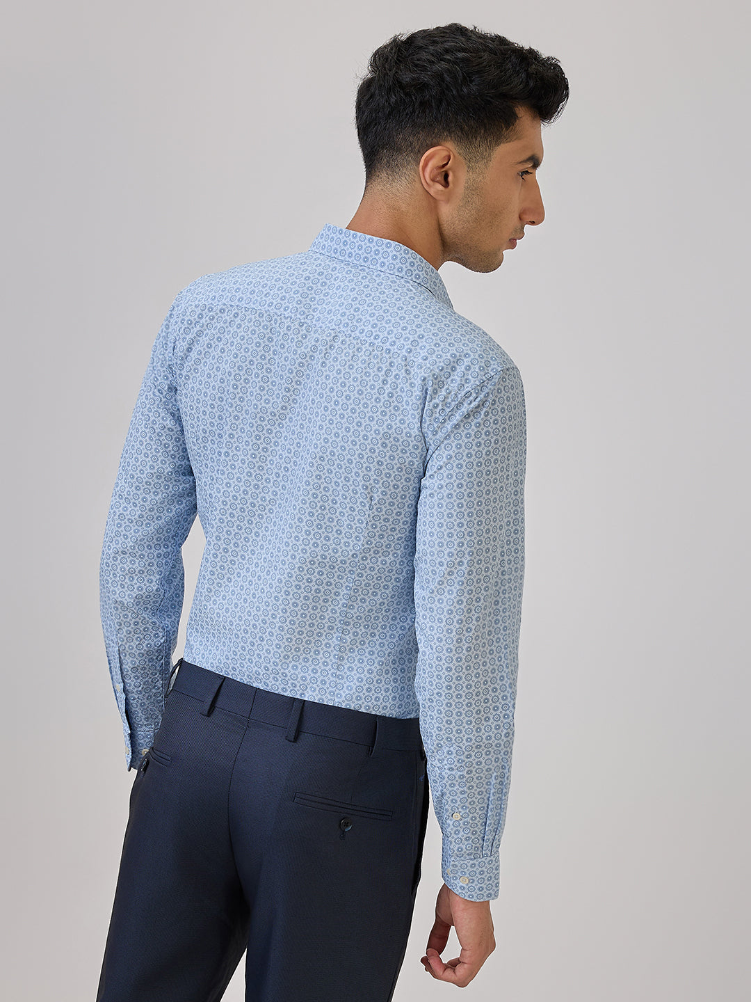Raymond Blue Casual Shirt 