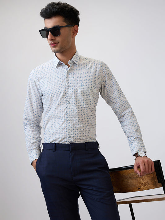 Raymond Grey Casual Shirt 