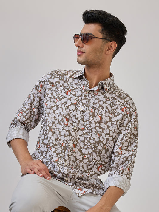 Raymond Brown Casual Shirt 