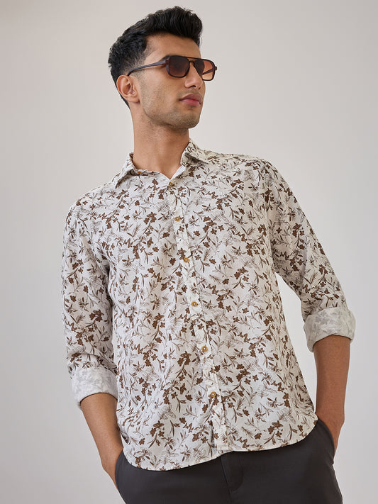 Raymond Brown Casual Shirt 