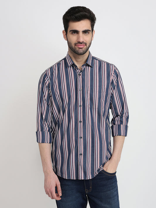 Raymond Blue Casual Shirt 