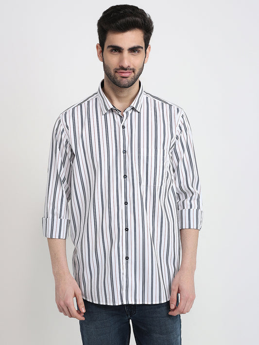 Raymond White Casual Shirt 