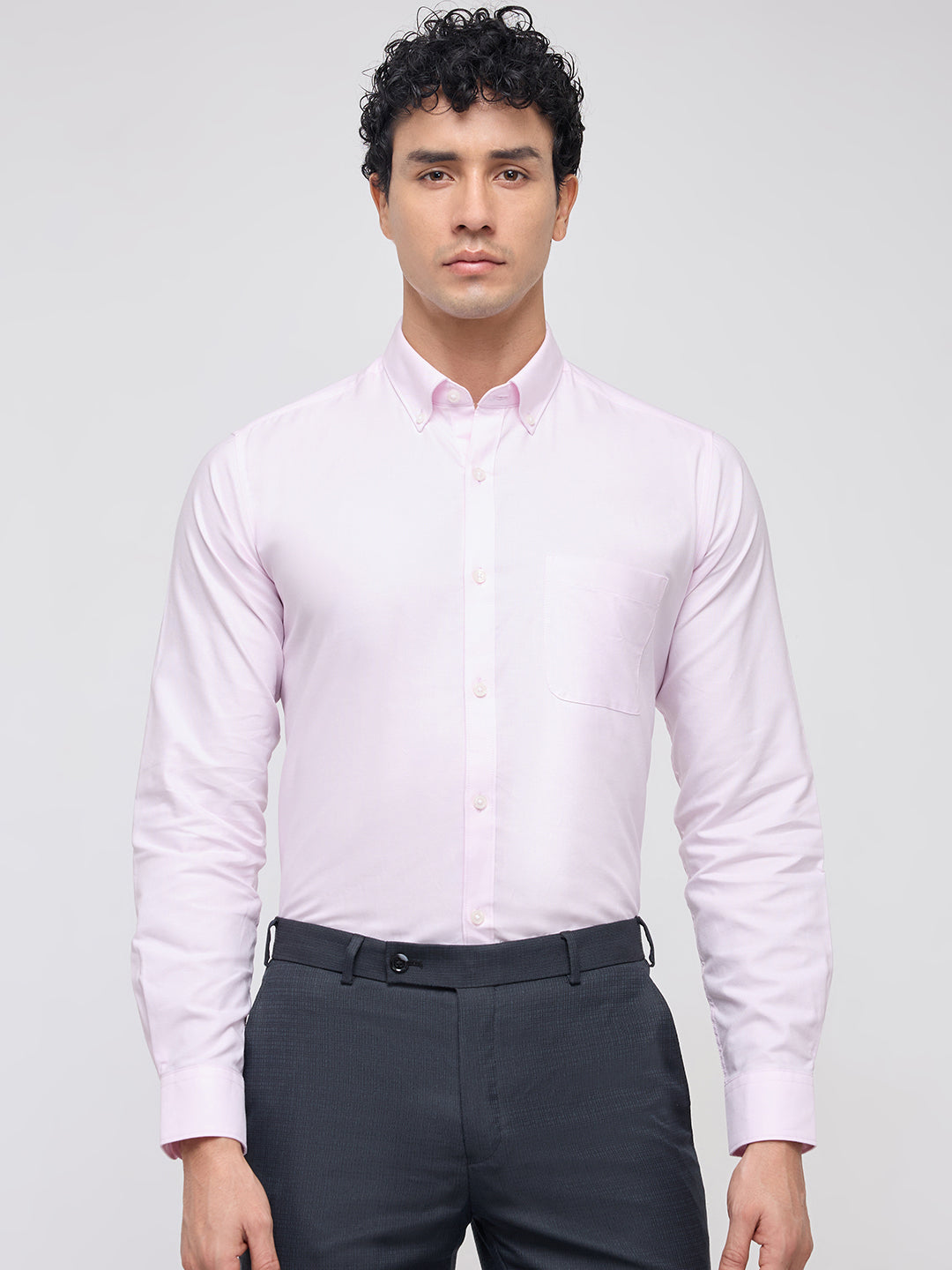 Raymond Red Casual Shirt