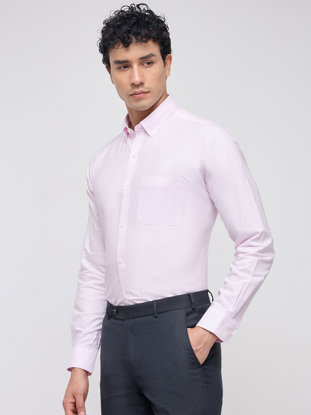 Raymond Red Casual Shirt