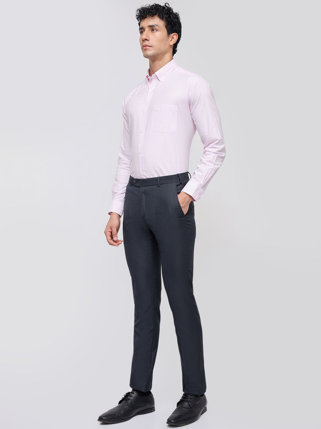 Raymond Red Casual Shirt