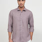 Raymond Purple Casual Shirt