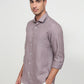 Raymond Purple Casual Shirt