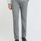 Men Slim Fit Blue Trouser