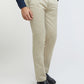 Men Fawn Contemporary Fit Structure Cotton Trouser