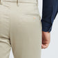 Men Fawn Contemporary Fit Structure Cotton Trouser