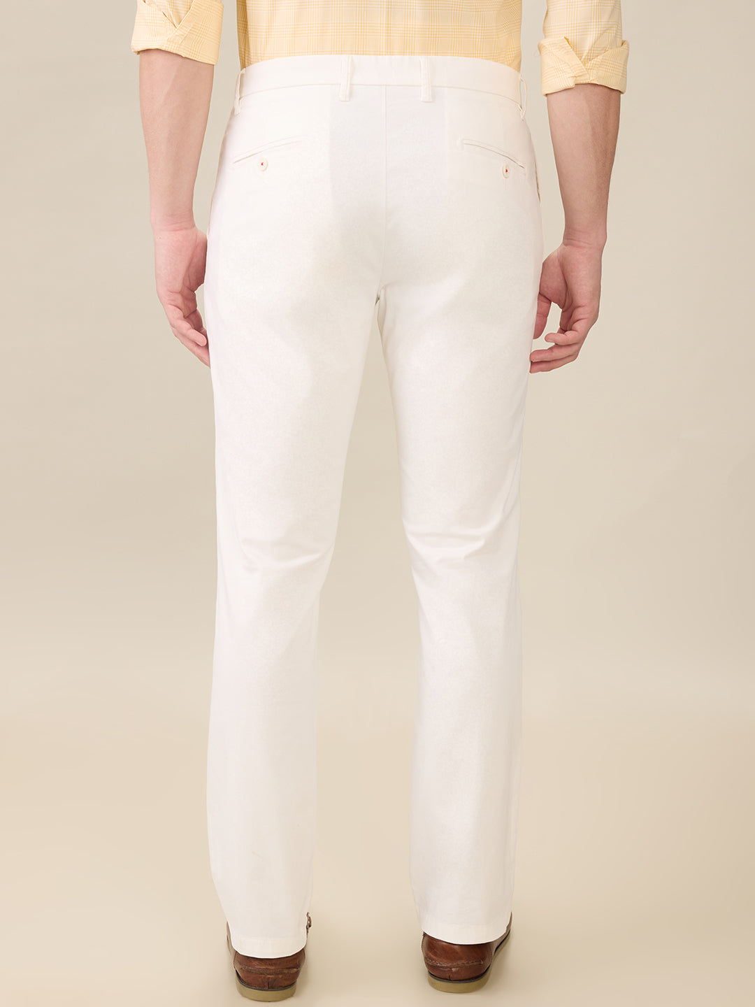 Raymond White Trouser