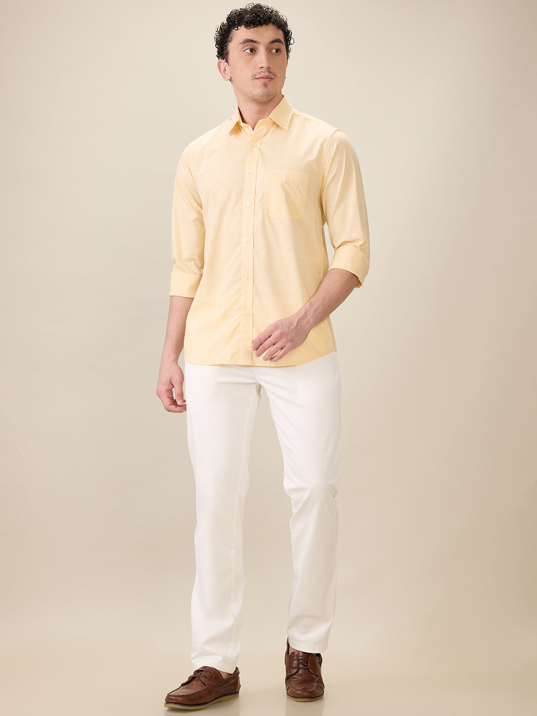 Raymond White Trouser