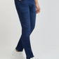 Men Blue Slim Fit Solid Cotton Blend Jeans