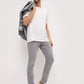 Raymond Men Grey Slim Fit Solid Jeans