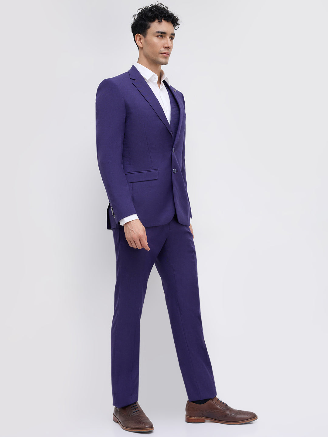 Raymond Violet Suit