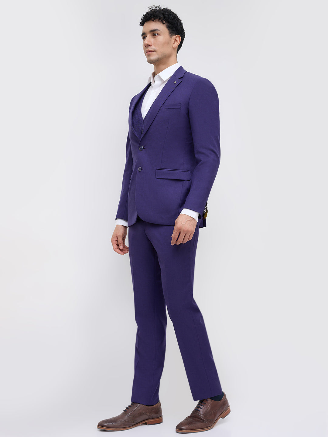 Raymond Violet Suit